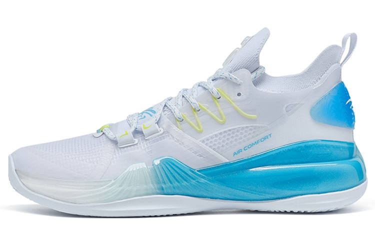 XTEP Jeremy Lin 2 Jlin 2 Textile, TPU Slip Resistant Abrasion Resistant Coverage Support Mid top Basketball Shoes Men's