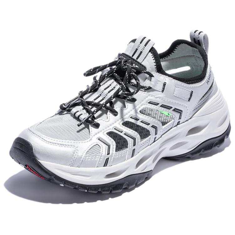 TOREAD Slip Resistant Breathable Abrasion Resistant River Trekking Shoes Men's Silver Gray