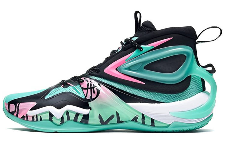 XTEP Fierce Battle 1.0 Cushioning Slip Resistant Abrasion Resistant Mid top Performance Basketball Shoes Men's