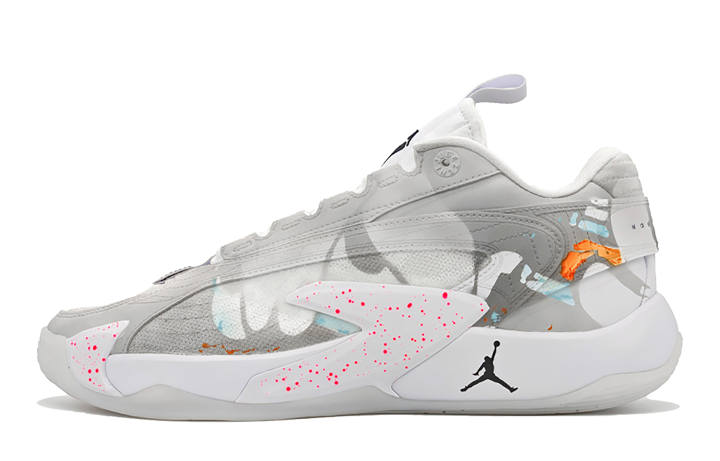 Jordan Jordan Luka 2 Mountain Top Artistic, Lucky Duck, Premium Gray, Gradient Deconstruction, Artistic Versatile