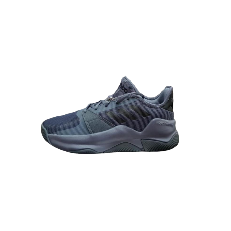 Adidas Adidas Streetflow Slip Resistant Abrasion Resistant Low top Basketball Shoes Men's Blue