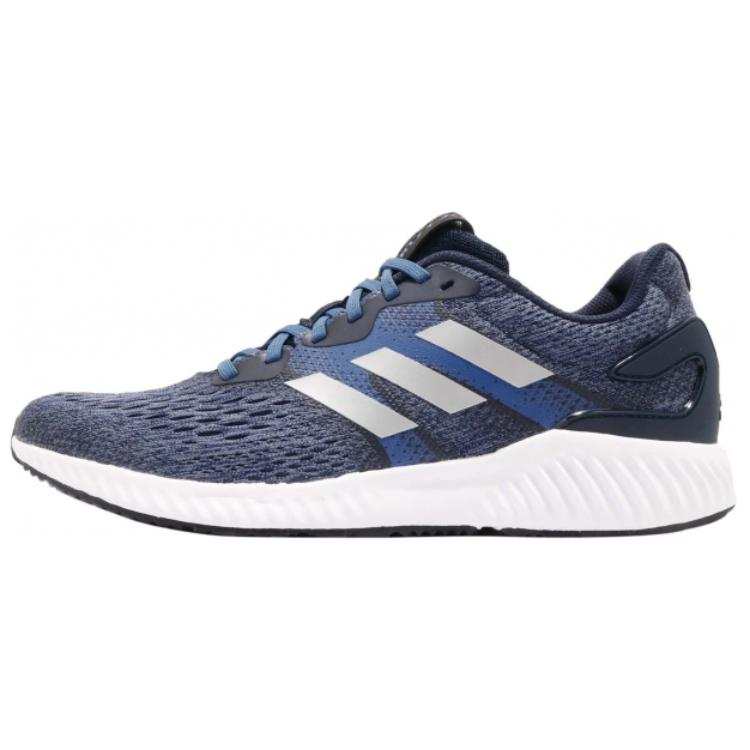 Adidas Adidas Aerobounce Slip Resistant Abrasion Resistant Low top Training Shoes Men's Marine Blue