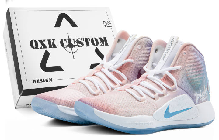 Nike Nike Hyperdunk X Heartbeat Summer, Special Shoe Box Slip Resistant, Abrasion Resistant, Breathable