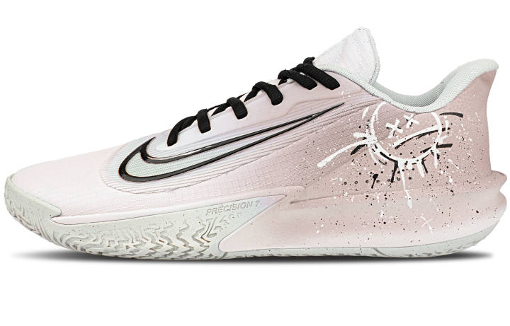 Nike Nike Precision 7 Cushioning Low top Basketball Shoes Unisex Pink