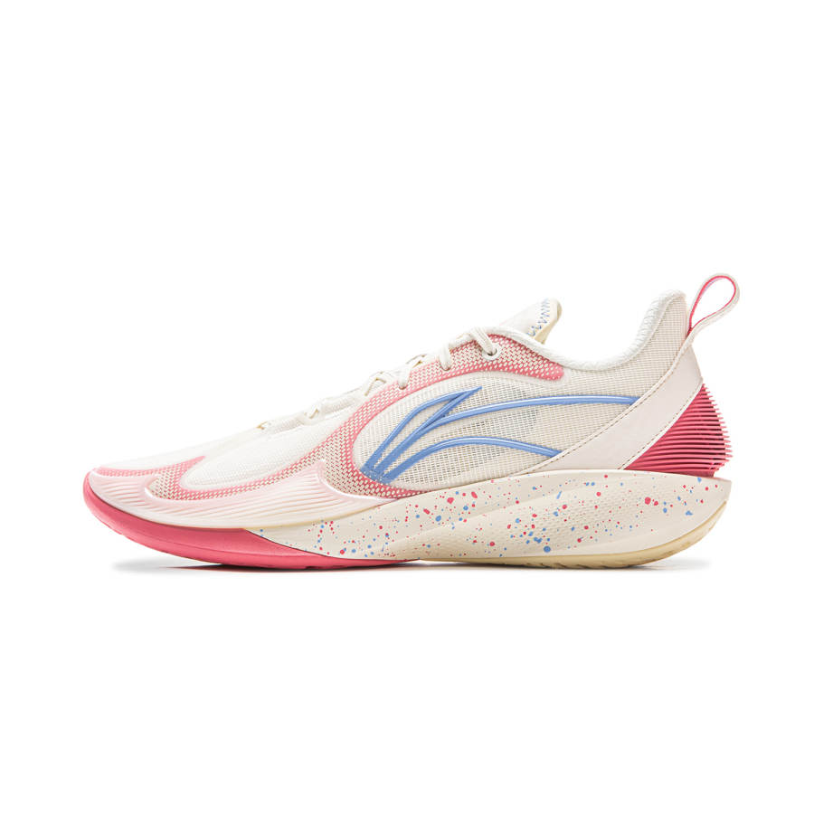 Li-Ning Li Ning Speed 2V2 Cushioning Slip Resistant Abrasion Resistant Breathable Lightweight Low top Basketball Shoes Men's