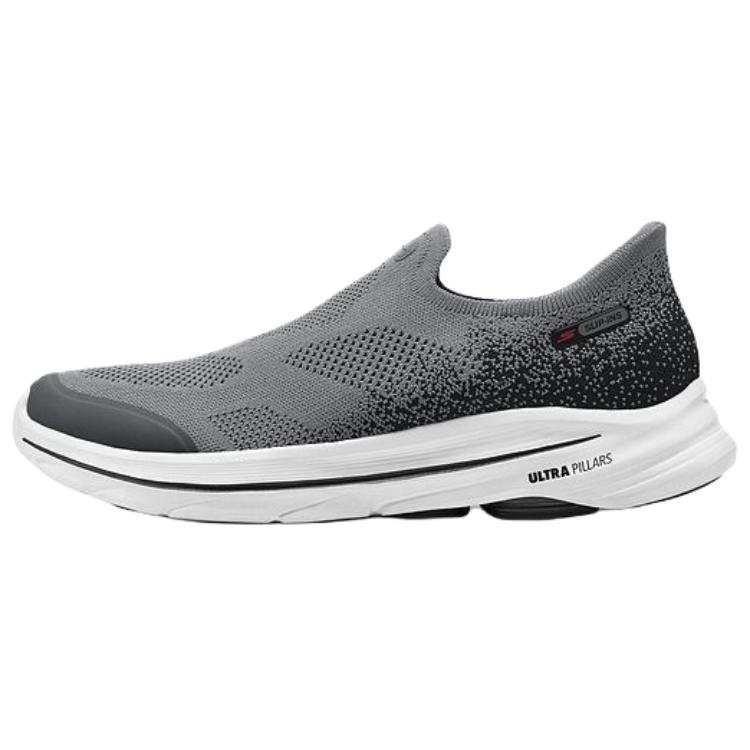 Skechers Go Walk 8 Abrasion Resistant, Breathable, And Lightweight Support Low top Casual Shoes Men's Gray