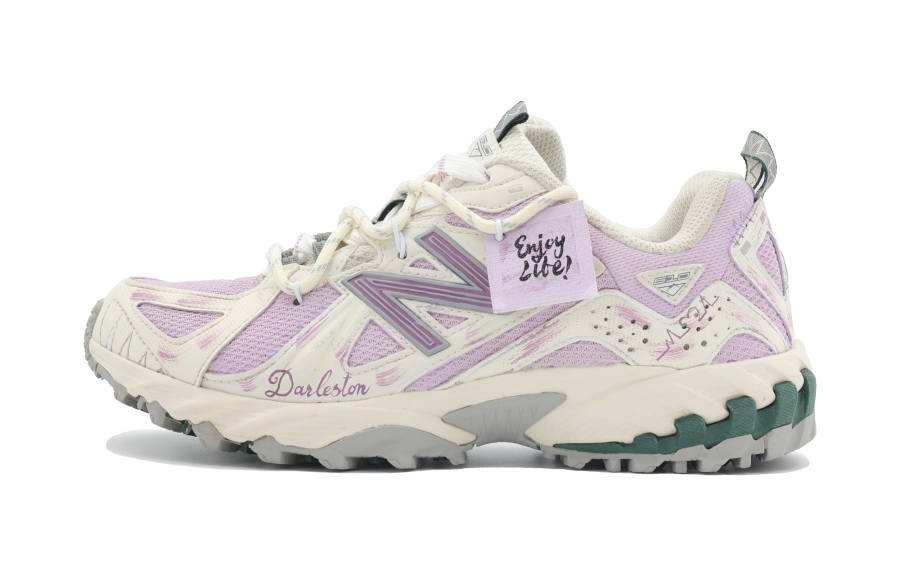 New Balance New Balance 610T Bolanmske Purple Cushioning Slip Resistant Abrasion Resistant Low top Hiking Shoes Unisex Light Purple