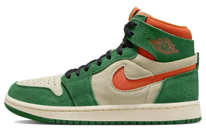 Jordan Jordan 1 High Zoom Air Cmft 2 Pine Green Orange Blaze Women's