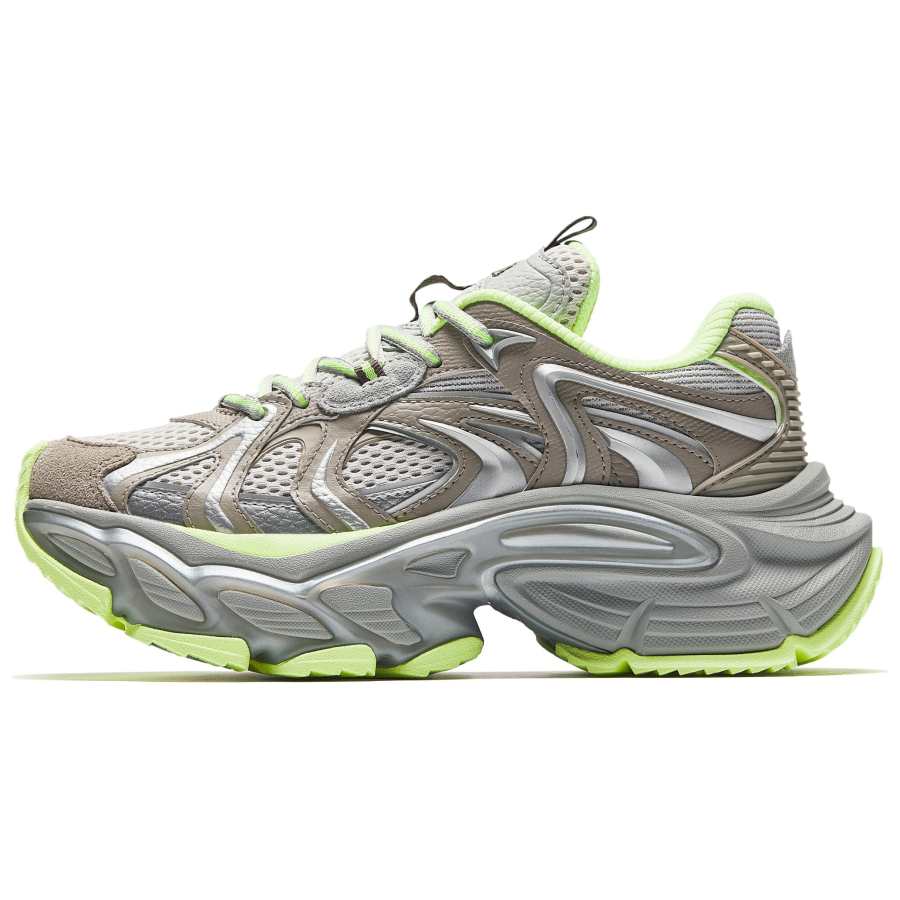 Anta Slip Resistant Abrasion Resistant Slip Resistant Abrasion Resistant Low top Chunky Sneakers Women's