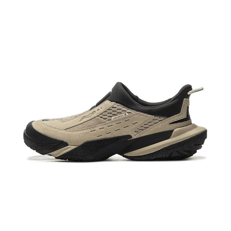 Li-Ning Li Ning Outdoor CF Tracing Low top Outdoor Hiking Shoes Unisex Black Umber