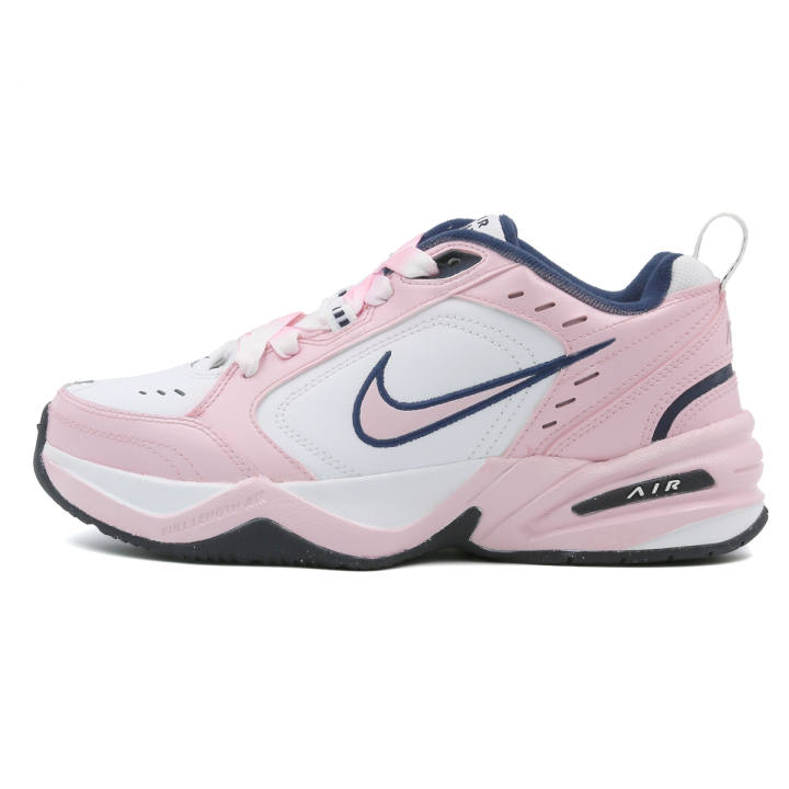 Nike Nike Air Monarch 4 Pink Shadow Chasing Light Cow Split Leather Abrasion Resistant Low top Chunky Sneakers Unisex Pink