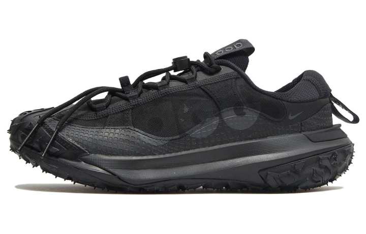 Nike Nike ACG Mountain Fly 2 Abrasion Resistant Breathable Support Low top Outdoor Shoes Unisex Black