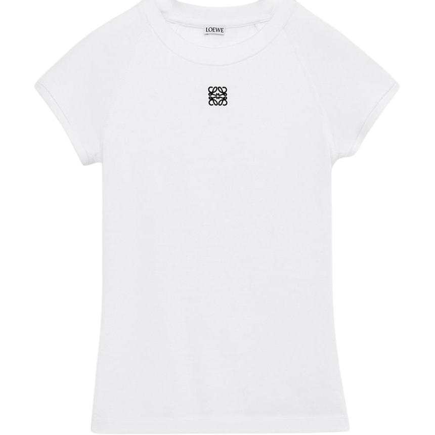 LOEWE Anagram Raglan Sleeve T Shirt Women's