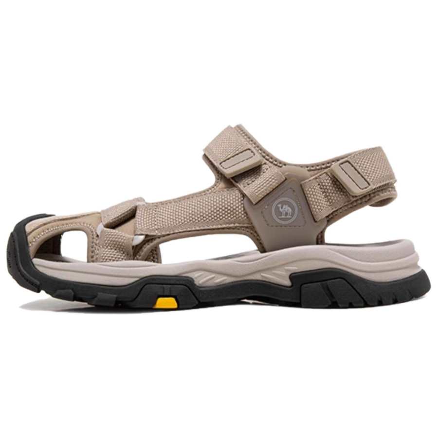 CAMEL Fabric Outdoor Casual Breathable, Slip Resistant, Abrasion Resistant, Anti Collision Beach Sandals Men's Sand