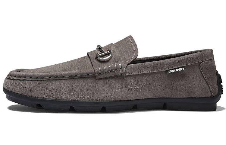 Jeep Jeep Gommino Loafers Men's Low Top Khaki