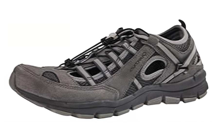 DECATHLON NH500 FRESH Leather Breathable Abrasion Resistant Low top Mountaineering Shoes Men's Gray