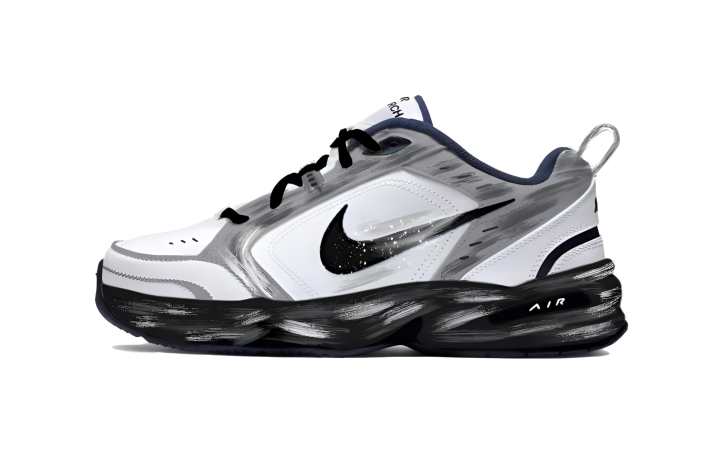 Nike Nike Air Monarch 4 Moon Plan 2 Scratch And Win Slip Resistant Abrasion Resistant Low top Chunky Sneakers Unisex