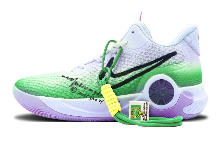 Nike Nike KD Trey 5 IX Cushioning Slip Resistant Cushioning Slip Resistant Mid top Vintage Basketball Shoes Unisex Green
