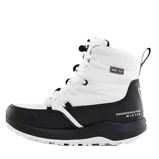 ROSSIGNOL PODIUM Short Mid Calf Snow Boots Women's Black White