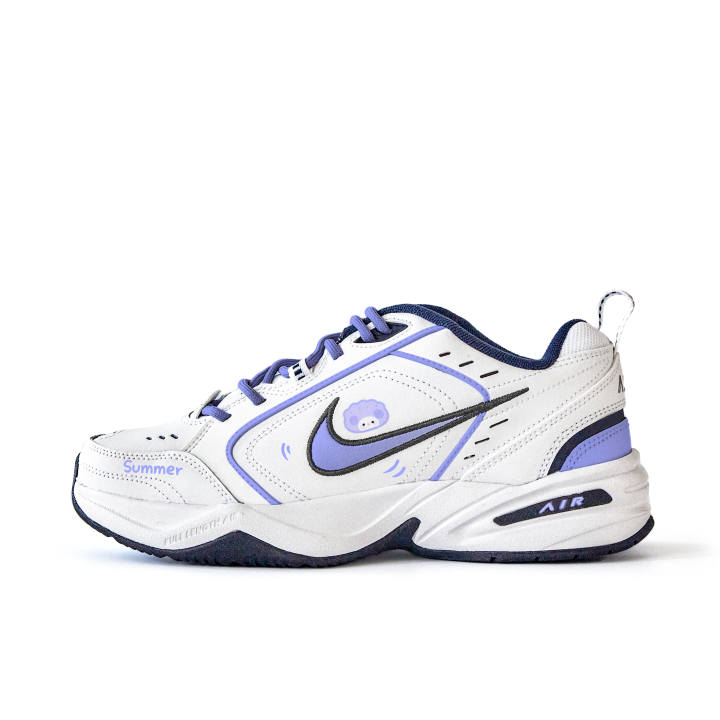 Nike Nike Air Monarch 4 Smoked Plum Brown Sugar Water PU, Textile, Synthetic Leather Slip Resistant Abrasion Resistant