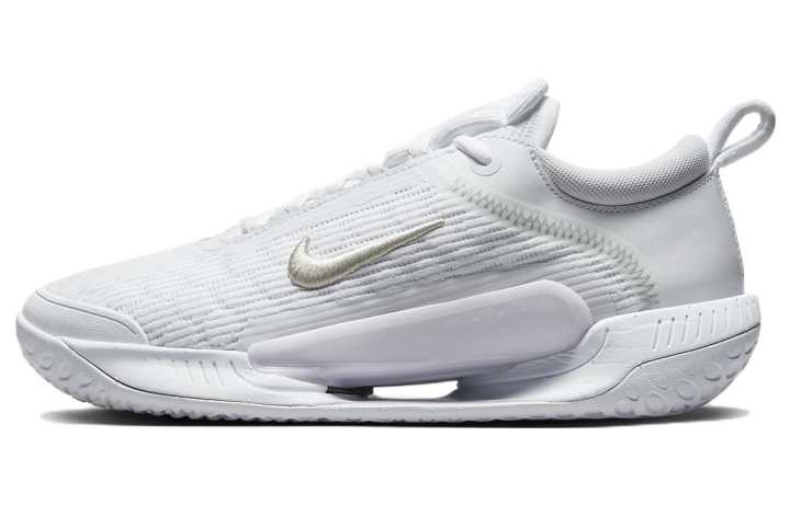 Nike Nike Court Zoom Nxt 'White Metallic Silver' Women's