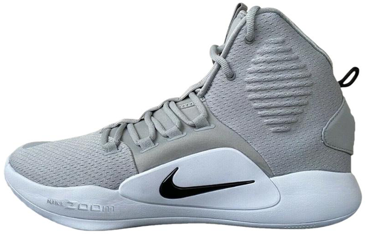 Nike Nike Hyperdunk X TB PROMO 'Wolf Gray' Cushioning Slip Resistant Support High top Basketball Shoes Men's Gray