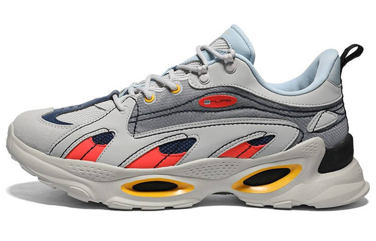 PEAK PEAK Chunky Sneakers Men's Low Top Cloud Gray