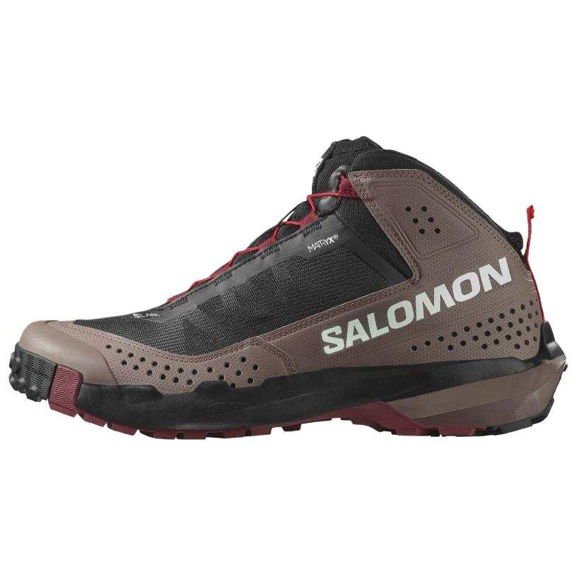 SALOMON S/LAB Waterway Mid top Hiking Shoes Unisex Black
