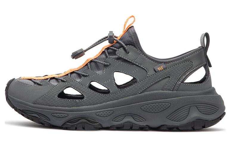 361° Breathable Grip Rebound River Trekking Shoes Men's Gray Orange