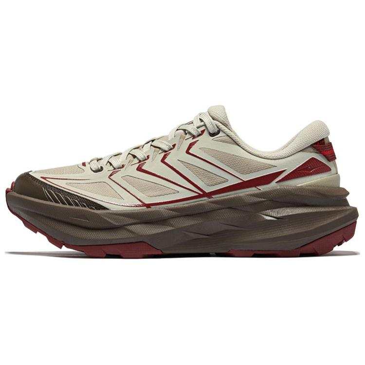Erke Crossroad Low top Chunky Sneakers Men's Linen Gray Warm Mist Gray