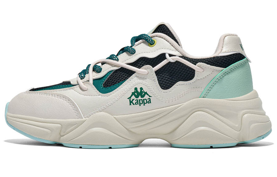 Kappa Low top Chunky Sneakers Unisex White Green