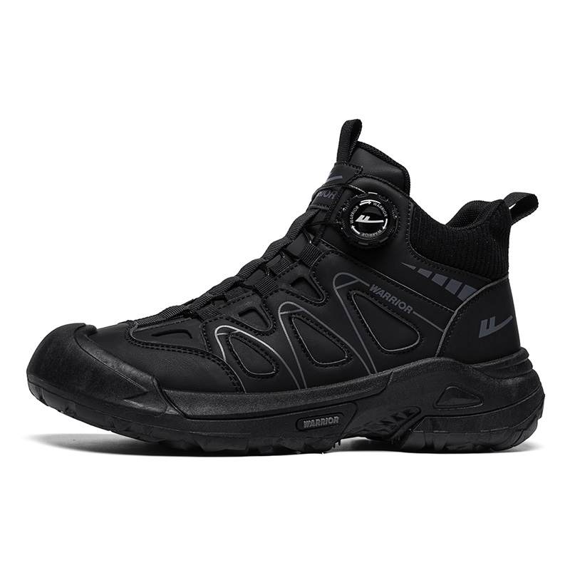 Warrior Cushioning Abrasion Resistant Grip Cushioning Abrasion Resistant Grip High top Mountaineering Shoes Men's