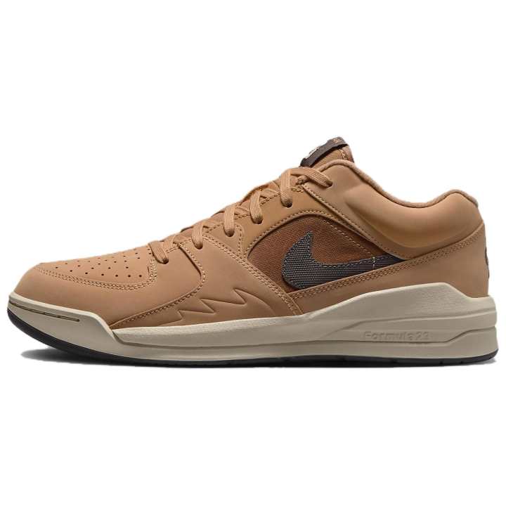 Jordan Jordan Slip Resistant Abrasion Resistant Low top Basketball Shoes Men's Brown