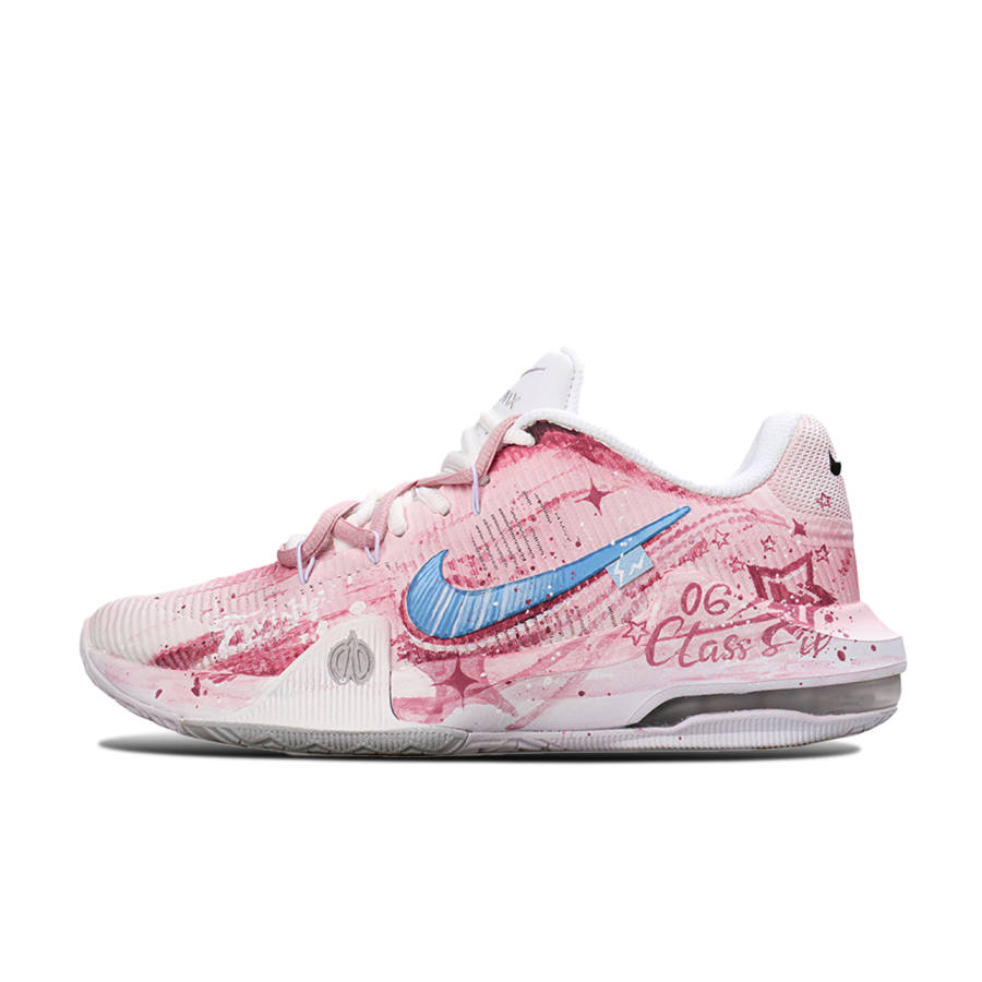 Nike Nike Air Max Impact Enlightenment Realm, Memories Cushioning Low top Basketball Shoes Men's Pink White