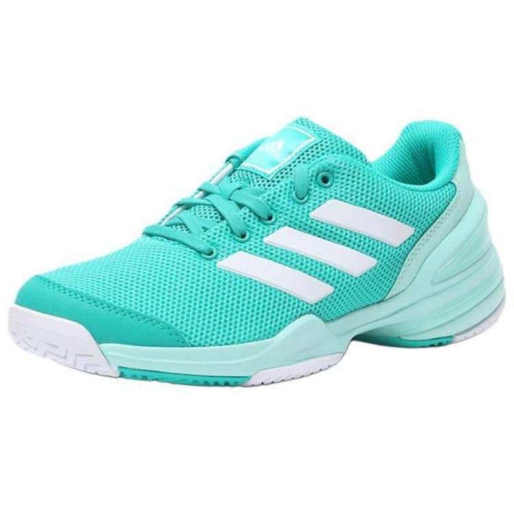 Adidas Adidas Slip Resistant Abrasion Resistant Low top Tennis Shoes Women's Green White