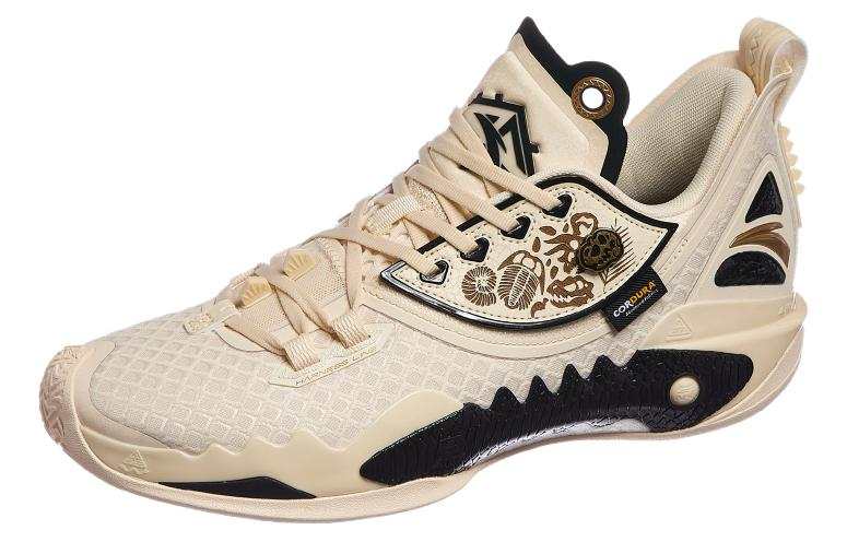 Anta Shock Wave 5 Comfortable Slip Resistant And Breathable Low top Nitrogen Technology Basketball Shoes Men's