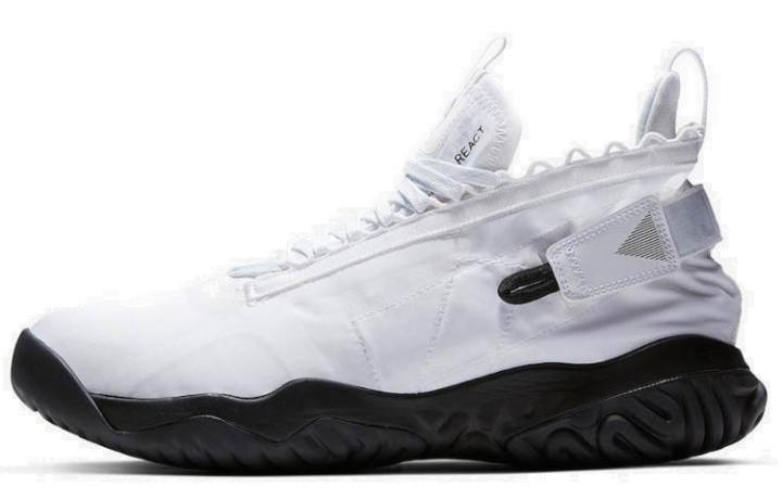Jordan Jordan Proto React Mid top Basketball Shoes Men's White