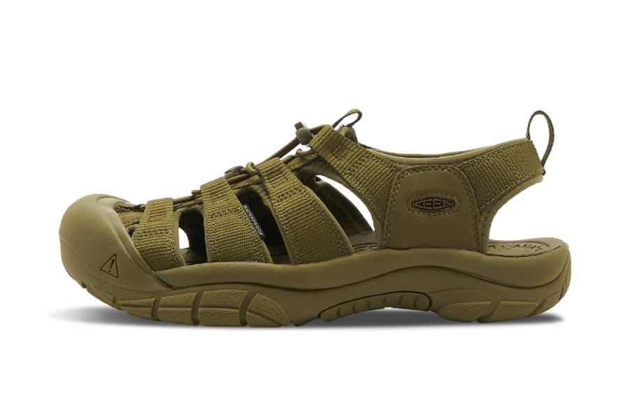 Keen Newport H2 River Trekking Shoes Men's Olive Umber