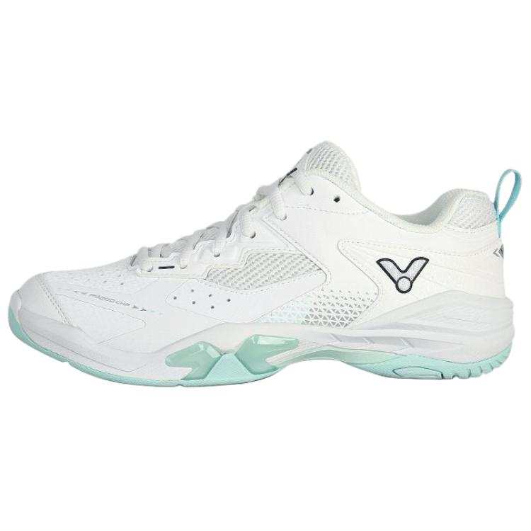 VICTOR 9200cHP Cushioning Low top Badminton Shoes Unisex White Green