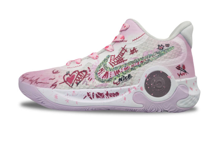 Nike Nike KD Trey 5 IX Heartbeat Critical Strike Slip Resistant, Abrasion Resistant, Impact Resistant, Cushioning