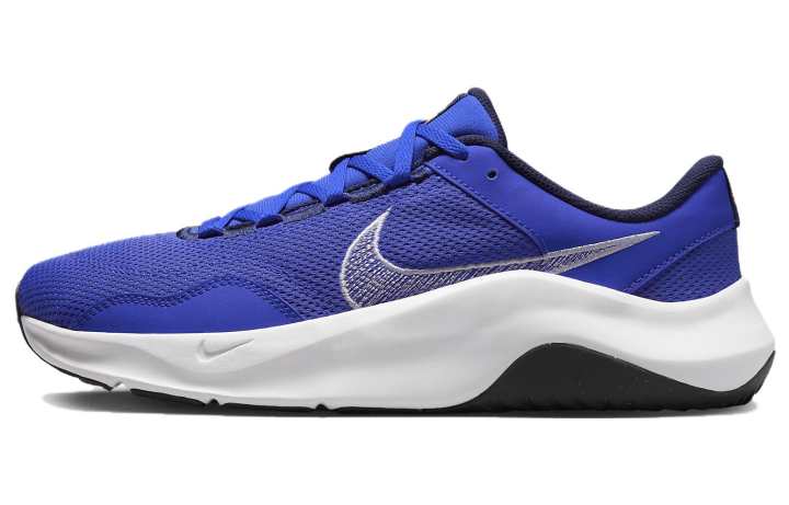 Nike Nike Legend Essential 3 Next Nature Cushioning Support Cushioning Support Low top Training Shoes Men's Blue White