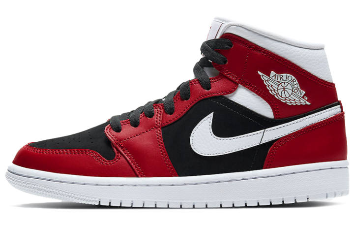 Jordan Jordan 1 Mid Gym Red Black Women's