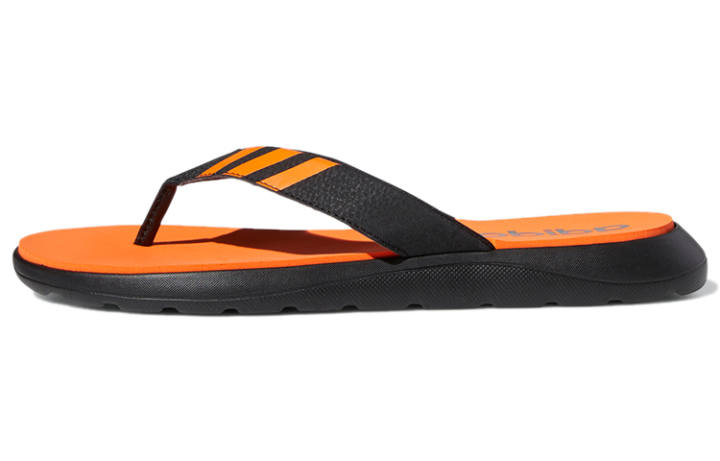 Adidas Adidas Comfort Flip Rubber Sole Abrasion Resistant Slip Resistant Slide Slippers Men's