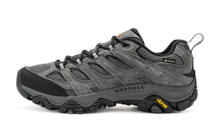 MERRELL MOAB 3 GTX Textile, Rubber Breathable Low top Outdoor Shoes Men's Gray