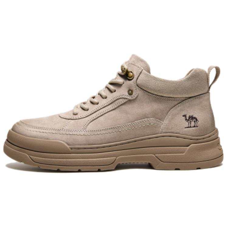 CAMEL CAMEL Work Boots Men's Low Top Sand, Khaki
