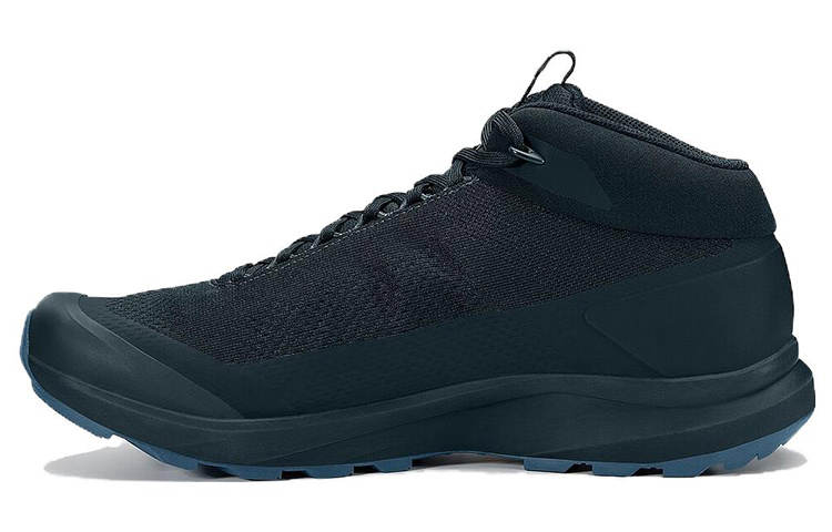 Arcteryx Arc'teryx Aerios Cushioning Abrasion Resistant Cushioning, Wear Resistant Mid top Outdoor Shoes Unisex Black Green