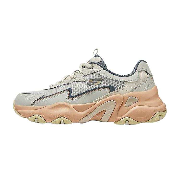 Skechers D'LITES 5.0 Low top Chunky Sneakers Women's Gray