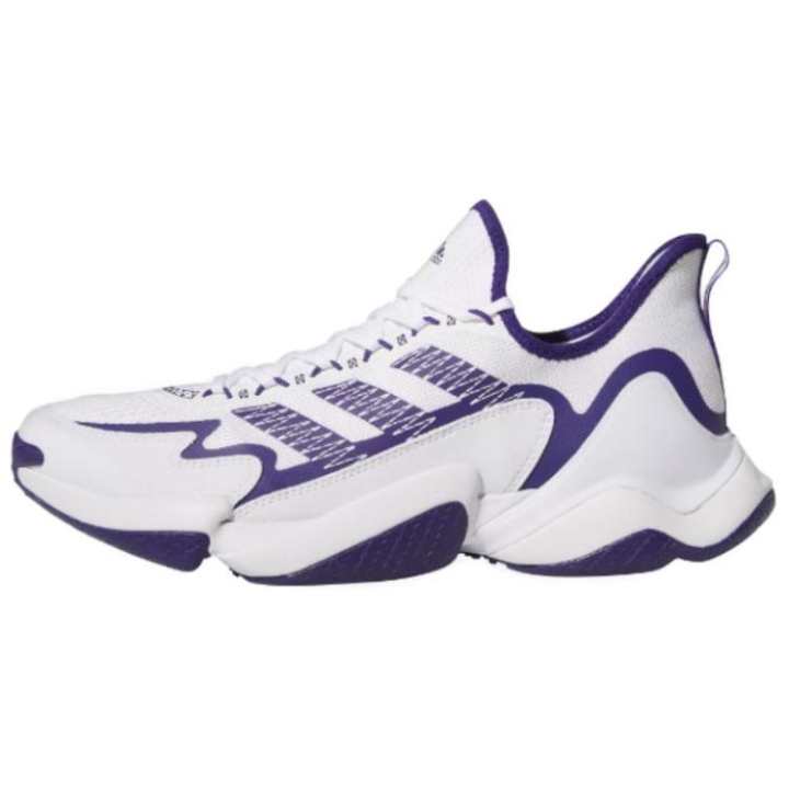 Adidas Adidas Impact Fl Abrasion Resistant Low top Training Shoes Men's White Purple