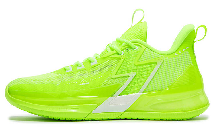 361° BIG3 4.0 PRO Cushioning Slip Resistant Abrasion Resistant Low top Basketball Shoes Men's Neon Yellow