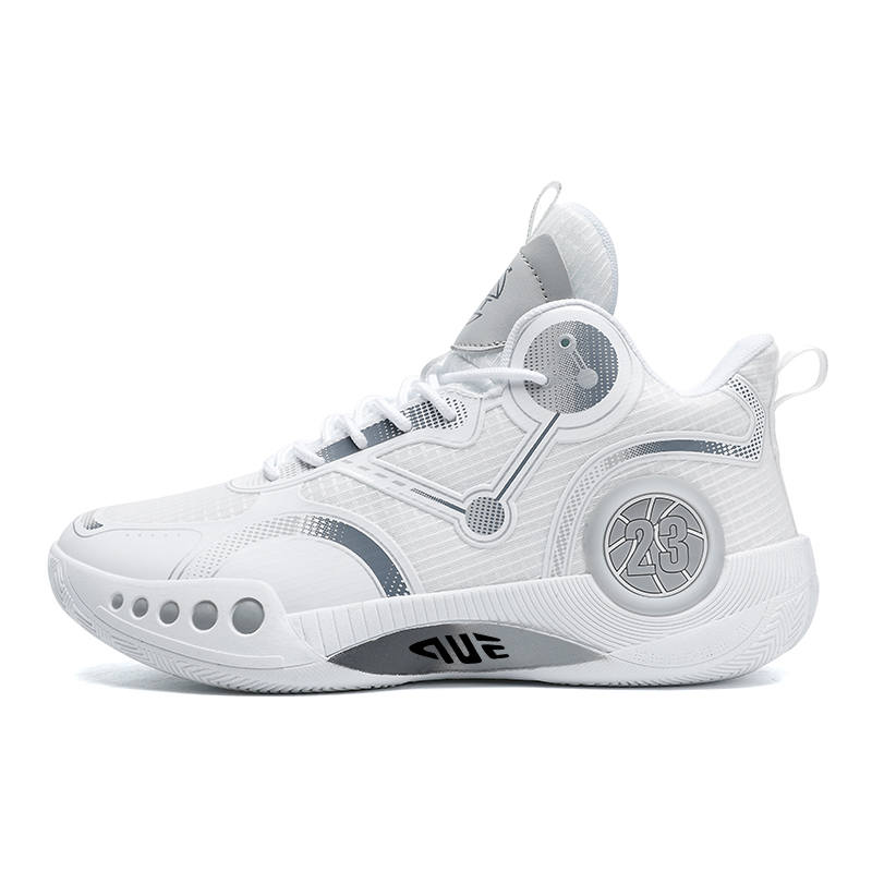 MAIKUNWANGZI Mesh, Leather Slip Resistant Abrasion Resistant Slip Resistant Abrasion Resistant Mid top Basketball Shoes